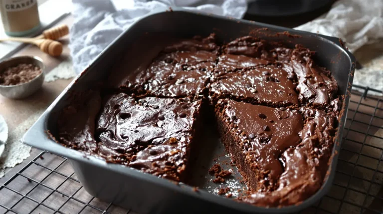 Brownie healthy express sans farine : mon moelleux chocolat intense avec 4 ingrédients du placard pour un goûter d’hiver ultra fondant