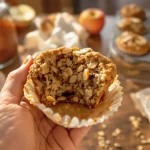 Fini le beurre dans mes gâteaux : je le remplace par cet ingrédient du placard pour des muffins avoine-pomme moelleux