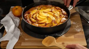 Gâteau aux pommes à la poêle : la recette sans four prête en quelques minutes à tester