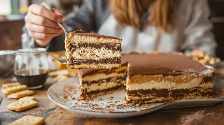 Gâteau petit beurre au café : un dessert fondant et parfumé pour une pause gourmande réconfortante