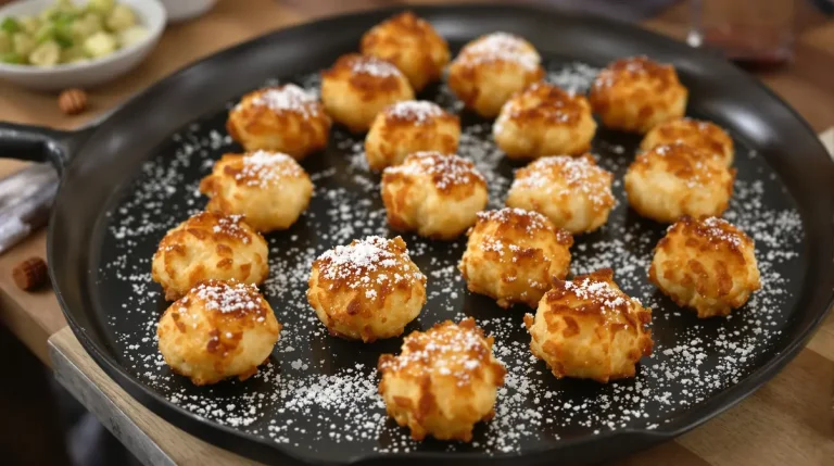 « J’en fais à chaque apéro d’hiver » : mes croquettes de chou-fleur dorées au four, légères, savoureuses et prêtes en 30 minutes
