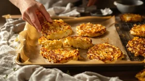 « Je les prépare en 10 minutes » : mes galettes de pommes de terre au four, crousti-dorées et plus légères que des frites