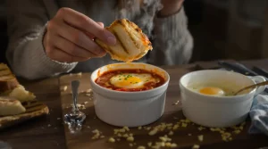 Le plat que je fais quand je n’ai envie de rien cuisiner : œufs cocotte tomate-fromage fondants en 12 min