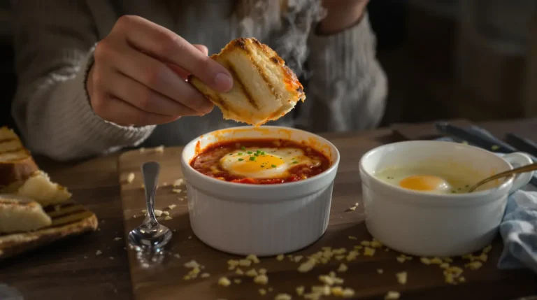 Le plat que je fais quand je n’ai envie de rien cuisiner : œufs cocotte tomate-fromage fondants en 12 min