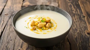 « Une de mes soupes préférées » : mon velouté blanc fondant, plein de goût et vraiment bon pour la santé